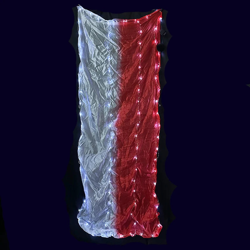 LED Silk Scarf Poi