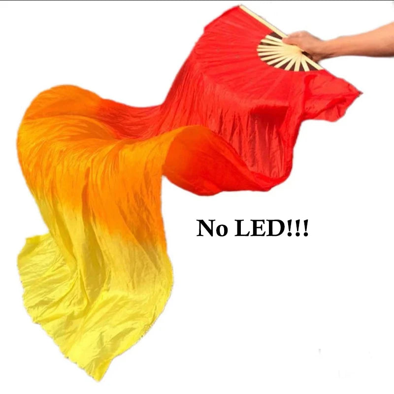 LED Silk Fan for Belly Dancing
