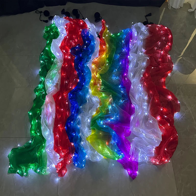LED Silk Scarf Poi