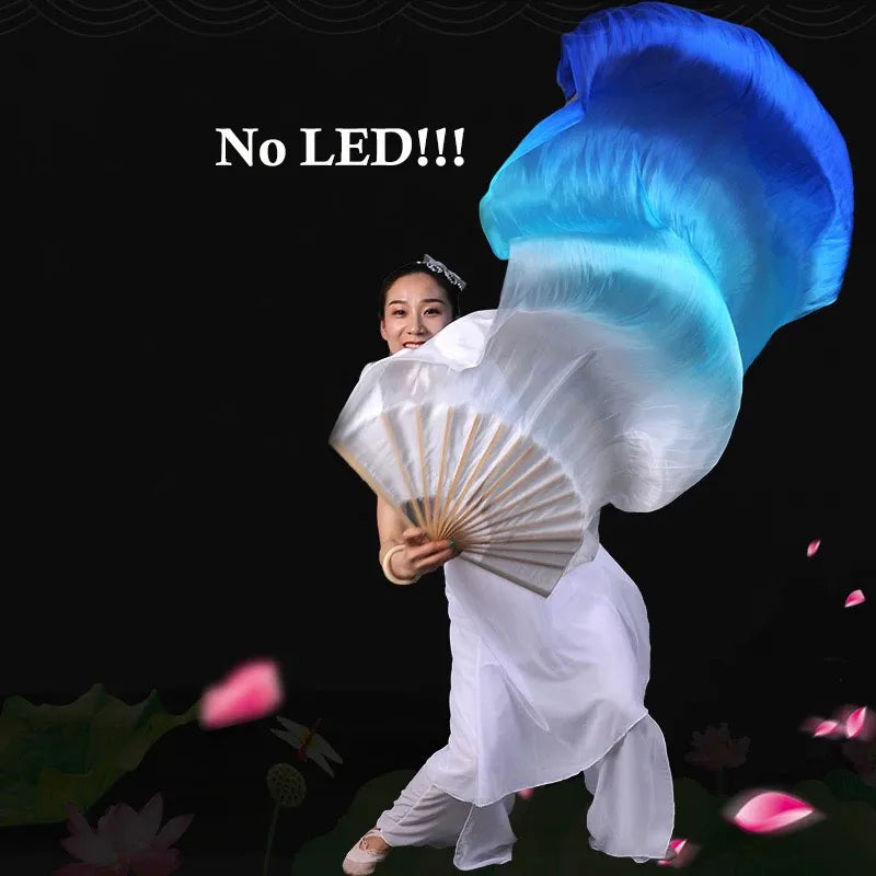 LED Silk Fan for Belly Dancing
