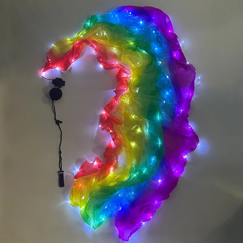 LED Silk Scarf Poi